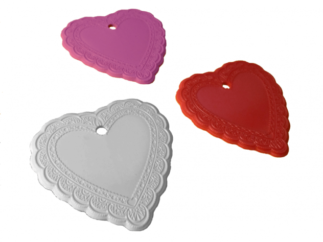 Lace Heart Balloon Weights