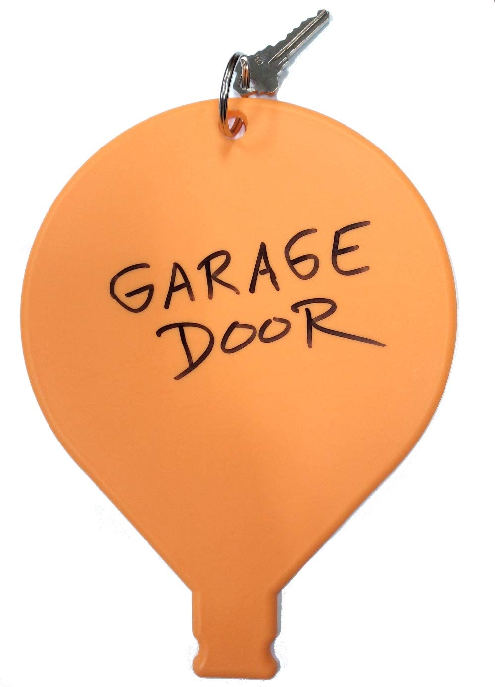 Orange Never Lost Key Ring
