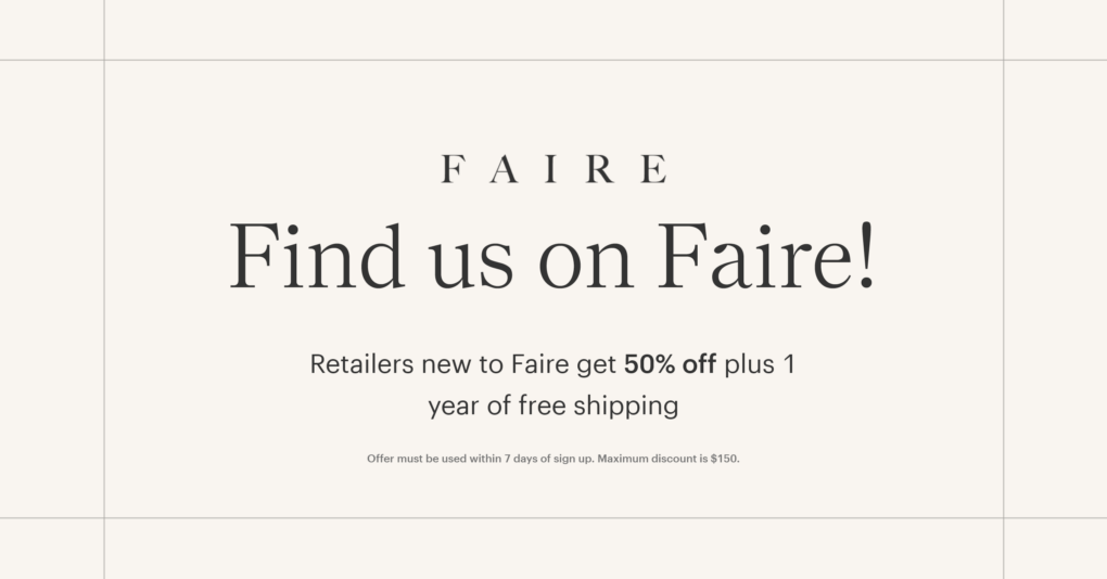Faire wholesale ordering